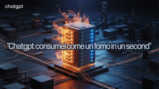 ChatGPT consuma come un forno in un secondo
