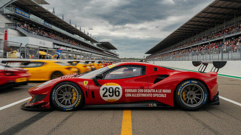 Ferrari domina Le Mans con allestimento speciale